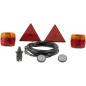 Agricultural machine rear light kit for trailer trailer