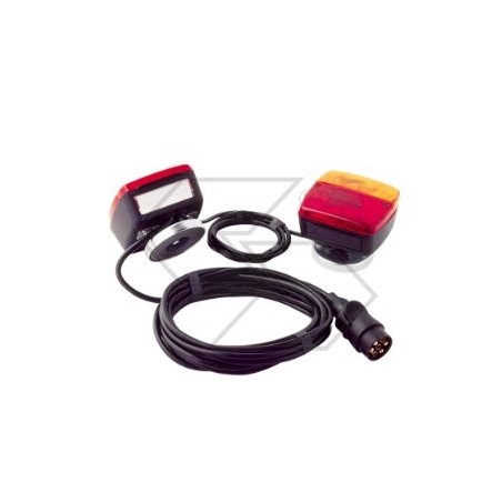 Kit de señalización trasera magnética NEWGARDENSTORE para tractor agrícola a08174 | Newgardenstore.eu