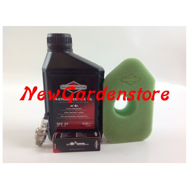 Kit manutenzione riparazione rasaerba motore BRIGGS & STRATTON 3.5HP 4HP 4.5HP