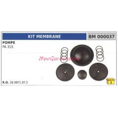 Kit membrane pompe Bertolini PA 31S 000037 269871973 | Newgardenstore.eu