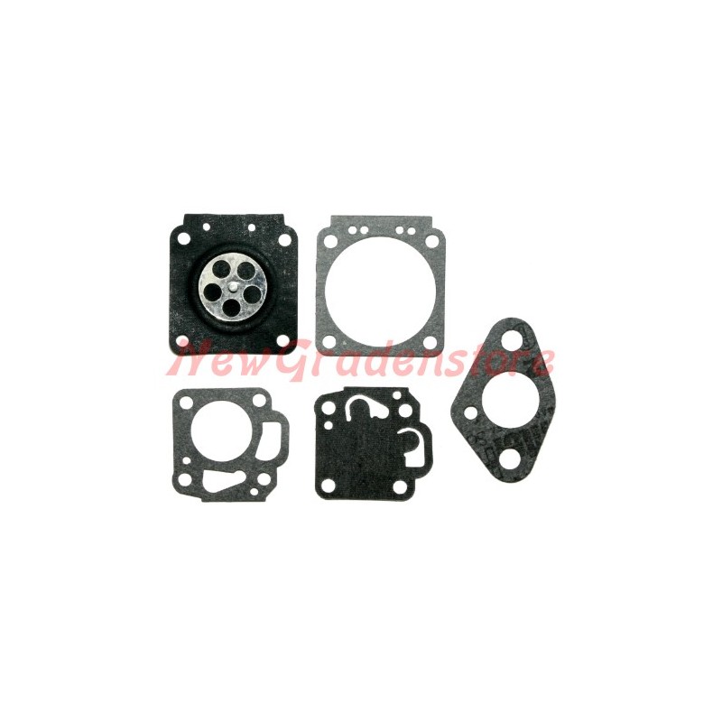 Kit diaphragms and gaskets for carburettor Tas Mitsubishi T200 T240 T300 NIKKI 350152