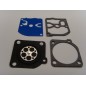 Kit diaphragms gaskets carburettor 2 stroke C1Q ZAMA GND-29 cod 224011