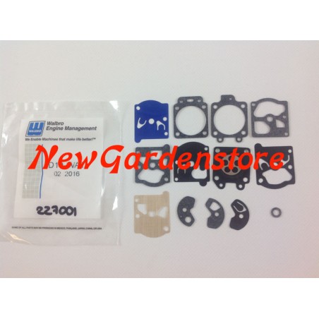 Kit membrane guarnizioni ORIGINALI Carburatore WALBRO D10-20WA-WT D10-WAT | Newgardenstore.eu