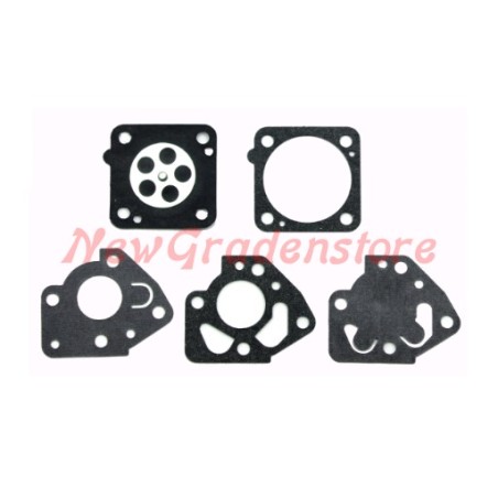 Kit diaphragmes joints pour carburateur NIKKI TAS POULAN 605009-012 350150 | Newgardenstore.eu