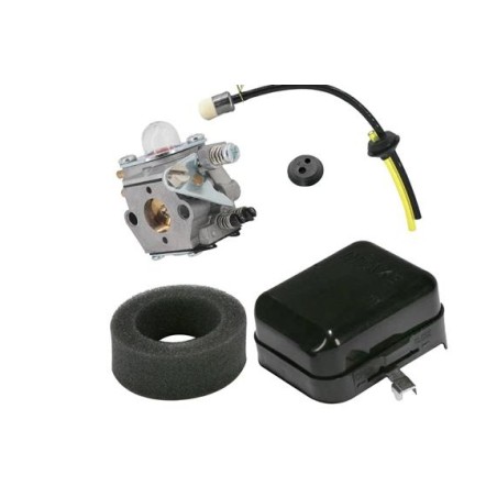 Kit modifica carburatore supporto filtro aria pescante decespugliatori 26 42 cc | Newgardenstore.eu