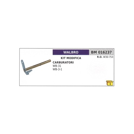 Vergasereinstellsatz WALBRO WB-31 WB-3-1 W30-753 | Newgardenstore.eu