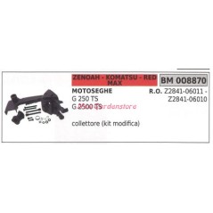 Kit de modification du collecteur d'admission ZENOAH G 250 TS G 2500 TS tronçonneuse Z284106011 Z284106010 | Newgardenstore.eu