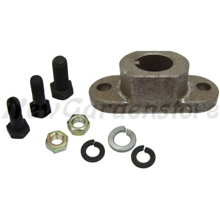 Kit moyeu support lame de tracteur de pelouse compatible GUTBROD 748-0189 | Newgardenstore.eu