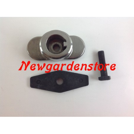 Kit de moyeu de support de lame de tracteur de pelouse compatible MTD 748-04096