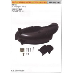 Kit mulching GGP trattorino rasaerba tosaerba tagliaerba EL 63 045700 299900035/0 | Newgardenstore.eu