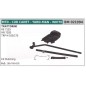 Kit mulching MTD trattorino rasaerba tosaerba tagliaerba RE 7125 HN 7185 021994