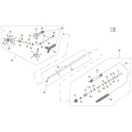 Kit olivator modello A40 ACTIVE per multifunzione 5.4 evolution