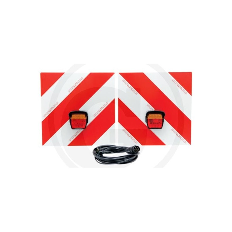 Kit panneau de signalisation NEWGARDENSTORE pour tracteur agricole 2070010010