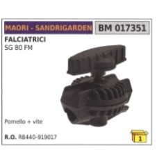 Kit pomello+vite MAORI compatibile SANDRIGARDEN falciatrice SG80FM R8440-919017 | Newgardenstore.eu