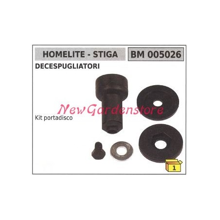Kit de support pour paires d'engrenages coniques HOMELITE débroussailleuse 005026 | Newgardenstore.eu