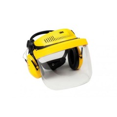Hearing and face protection kit G500 front-ventilated headband adjustment | Newgardenstore.eu