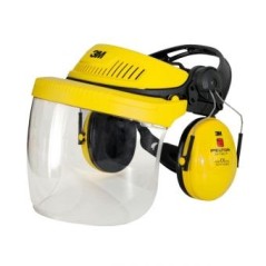 Kit de protection auditive et faciale G500 réglage du bandeau ventilé à l'avant