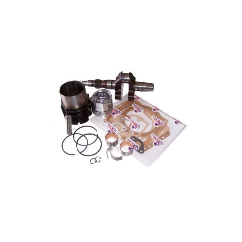 Kit revisión motor DIESEL RUGGERINI RF120 eje cilindro pistón juntas