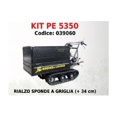 Kit rialzo sponde a griglia KIT PE 5350 per transporter RL5350 ROQUES ET LECOEUR | Newgardenstore.eu