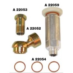 Spare parts kit for additional agricultural machine primer