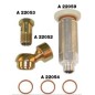 Spare parts kit for additional agricultural machine primer