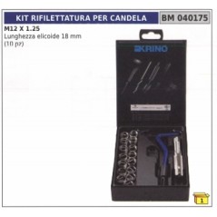 Kit riflettatura per candela M12 x 1,25 lunghezza elicoide 18mm (10 pezzi) | Newgardenstore.eu