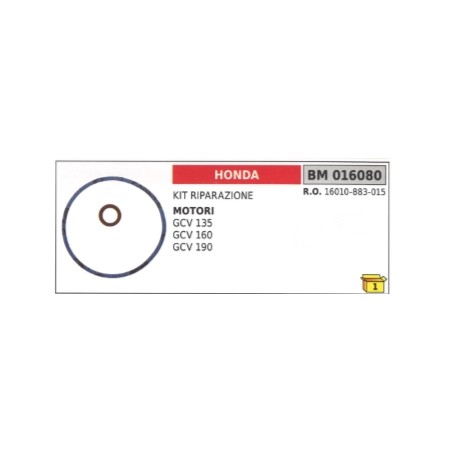 Kit riparazione motore HONDA rasaerba GCV135 GCV160 GCV190 16010-883-015 | Newgardenstore.eu