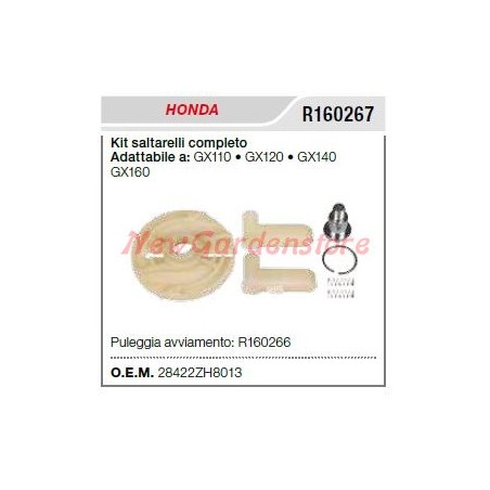 HONDA Starthilfekabel für Rasenmäher GX110 Rasentrimmer 120 R160267 | Newgardenstore.eu