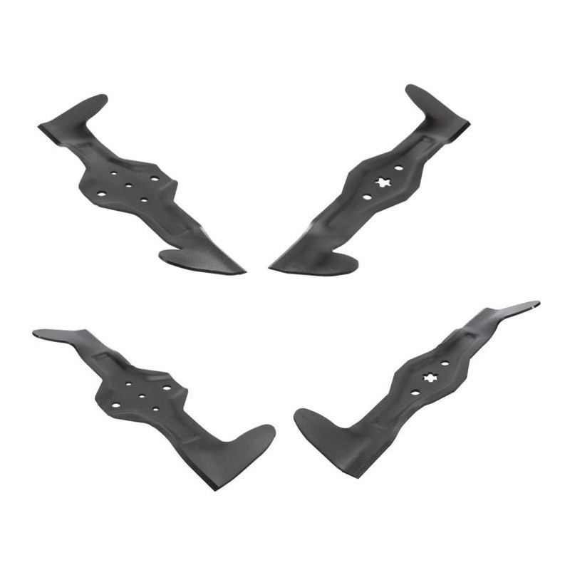 Set of 4 blades for HUSQVARNA JONSERED CT135 CT151 compatible lawn tractor