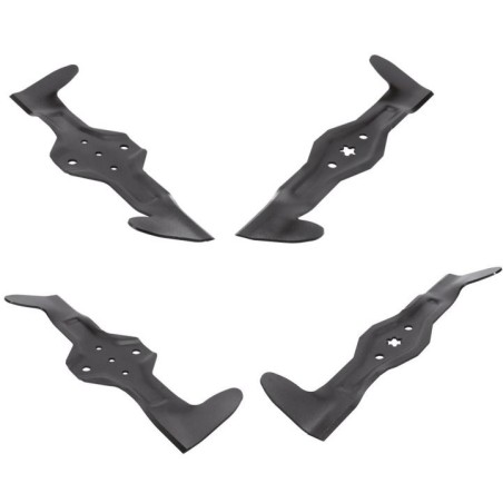 Set of 4 blades for HUSQVARNA JONSERED CT135 CT151 compatible lawn tractor | Newgardenstore.eu