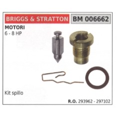 Kit aguja carburador BRIGGS&STRATTON motoazada 6 - 8 CV 293962 - 297102 | Newgardenstore.eu