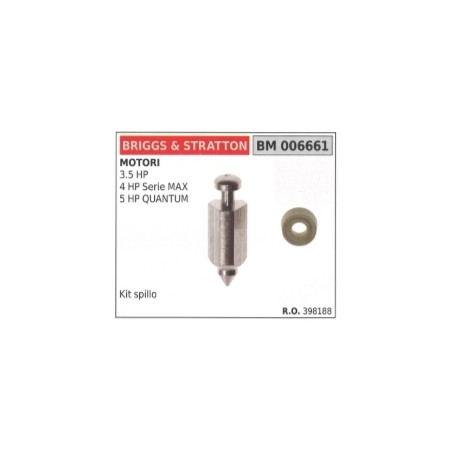 BRIGGS&STRATTON tondeuse à gazon 3.5HP 4HP MAX series carburettor needle kit 398188 | Newgardenstore.eu