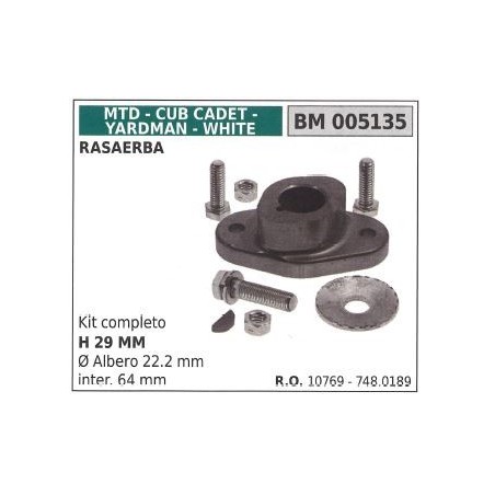 Kit Supporto mozzo portalama rasaerba tagliaerba MTD 005135 | Newgardenstore.eu