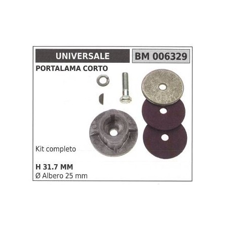 KIT Supporto mozzo portalama rasaerba tagliaerba UNIVERSALE 006329 | Newgardenstore.eu