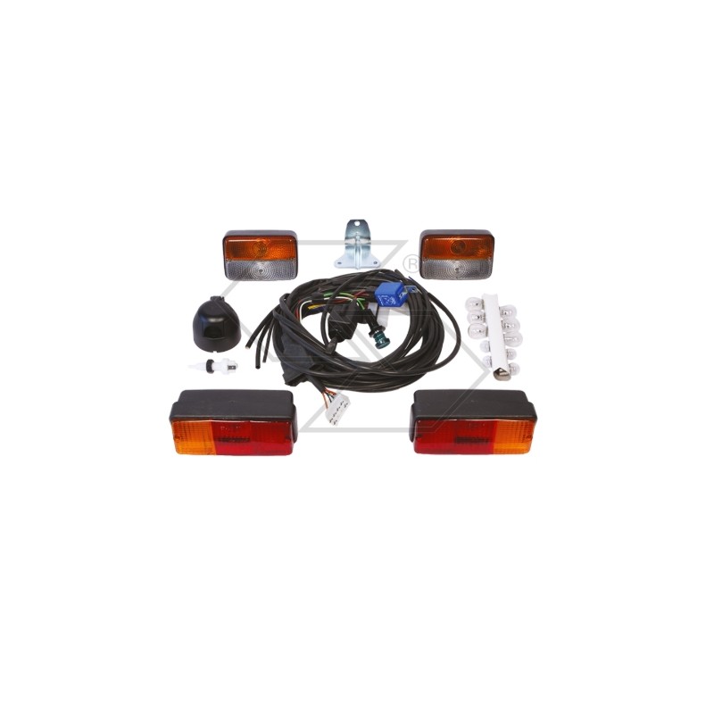 NEWGARDENSTORE kit de sistema universal de luces intermitentes versión estándar para tractor