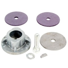 Universal blade hub kit I say clutch screw and key Ø hub 22.2 mm | Newgardenstore.eu