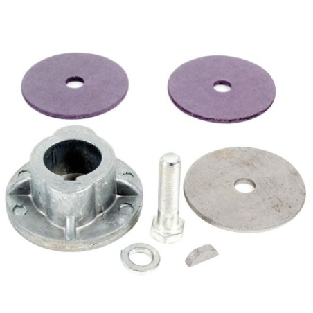Universal blade hub kit I say clutch screw and key Ø hub 22.2 mm | Newgardenstore.eu