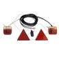 Kit universal de luces e intermitentes NEWGARDENSTORE para remolque