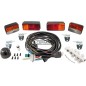 Universal kit for light and indicator system for agricultural machine