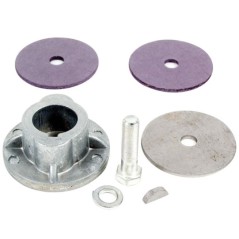 Kit univesal blade hub I say clutch screw and key lawn mower Ø  25.40 mm