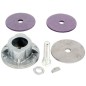 Kit univesal blade hub I say clutch screw and key lawn mower Ø  25.40 mm