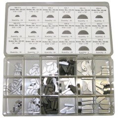 Kit case containing 250 assorted spanners 405670 lawnmower mower