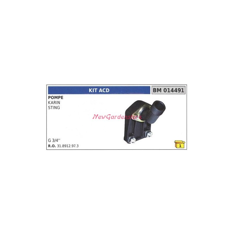 Kit valve ACD UNIVERSAL Bertolini pompe KARIN STING 014491