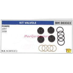 Valve kit UNIVERSAL pump Bertolini 20rt 20sr 003322 | Newgardenstore.eu