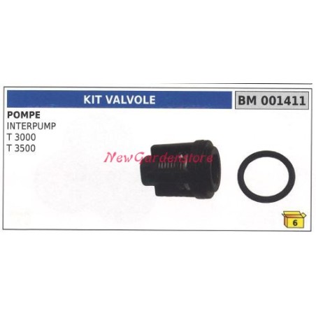 UNIVERSAL valve kit Bertolini pump INTERPUMP T3000 3500 001411 | Newgardenstore.eu