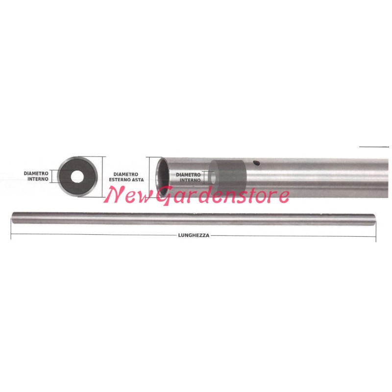 External GREENLINE pruner shaft GL2500 new type 019304