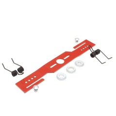 Cuchilla escarificadora para tractor de césped 400 mm agujero central 32 mm | Newgardenstore.eu