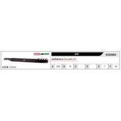 AYP blade for lawn tractor lawnmower mower flat 22" R320068