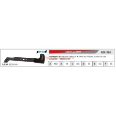 Messer CASTELGARDEN Rasentraktor Rasenmäher TWIN CUT R301695