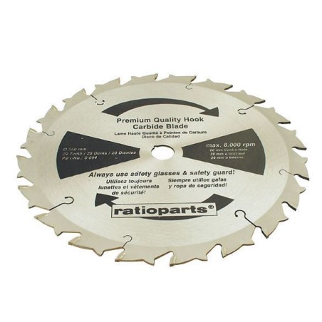 Compatible brushcutter blade diameter 250 mm bore 20 mm | Newgardenstore.eu